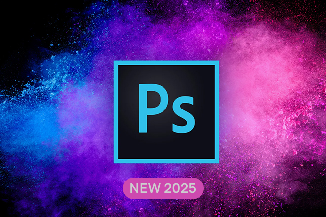 Adobe Photoshop CC. Растровая графика (new 2025)
